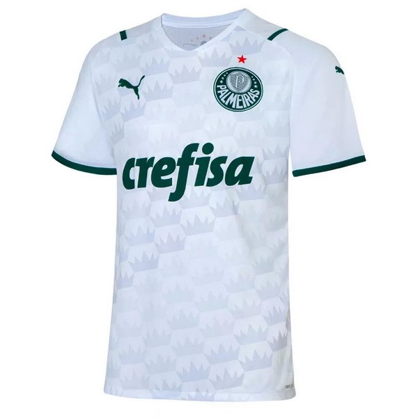 Tailandia Camiseta Palmeiras 2ª Kit 2021 2022 Blanco
